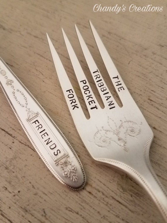 Custom Fork Spoon Knife Friends Tv Show Quotes Stamped Funny G Etsy