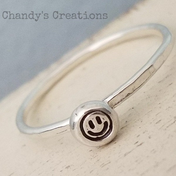 2mm-Sterling-Silver-Smiley-Face-Ring-Stacking-Stackable-Layered-Custom-Jewelry-Midi-Name-Heart-Dainty-Gift-Name-Rings-Band-Pinky-Thumb-Toe