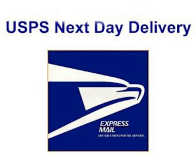 USPS Overnight Express Shipping Upgrade Within the UNITED Etsy