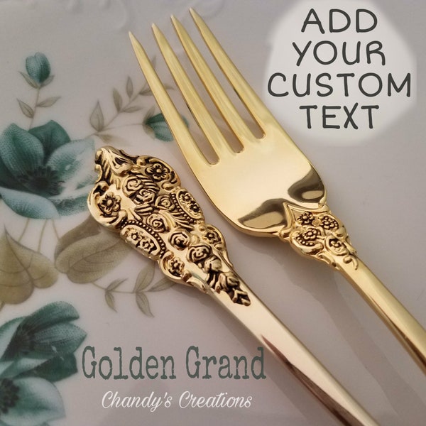 Wedding-Cake-Fork-Forks-Server-Anniversary-Props-Custom-Stamped-Bride-Groom-Gift-Accessories-Personalized-Matching-Mismatch-Set-Gold-Date