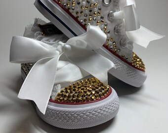 girls customised converse
