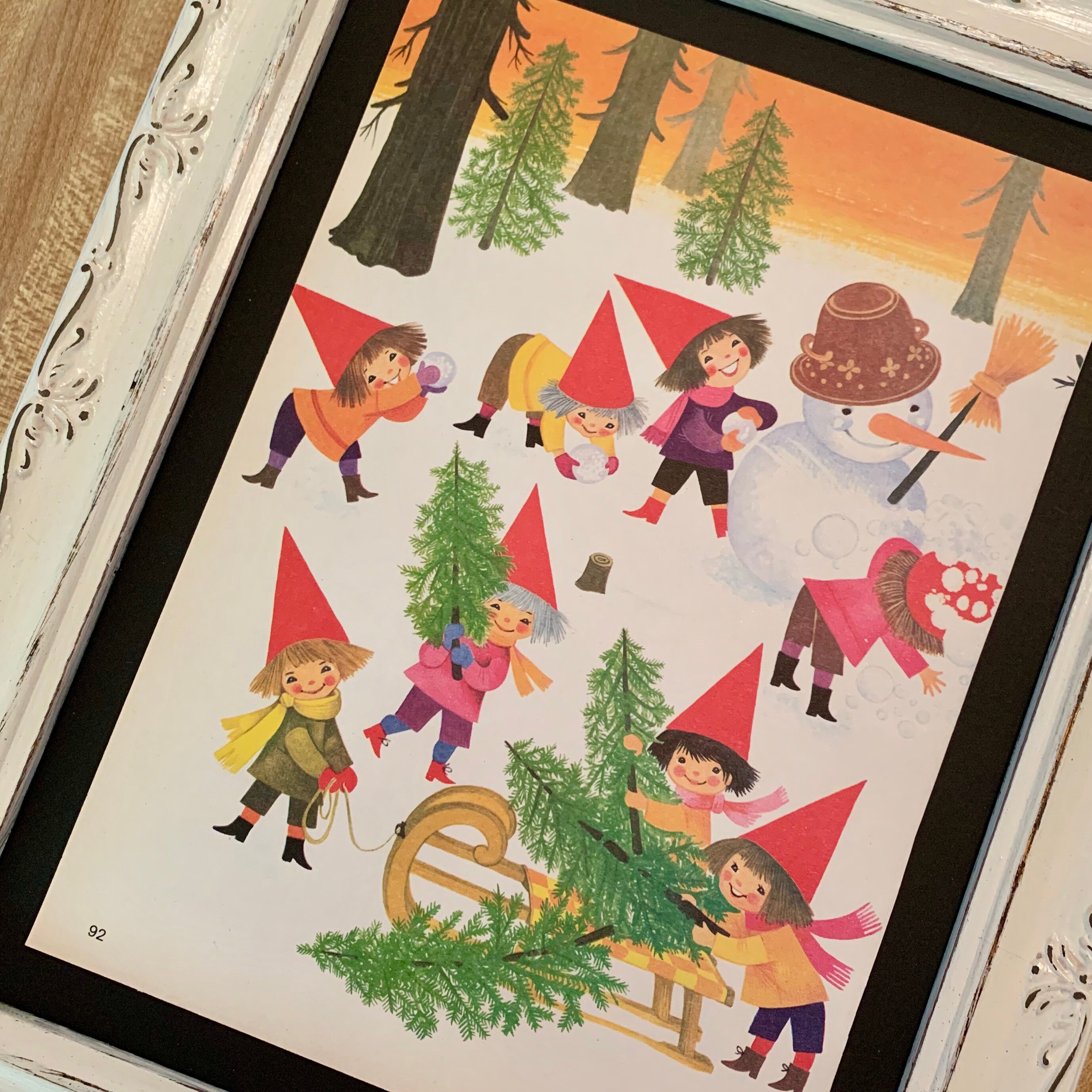 Livre Pour Enfants "Peterlein Au Marché De Noël" Felicitas Kuhn - Édition Originale 1960 En Allemand