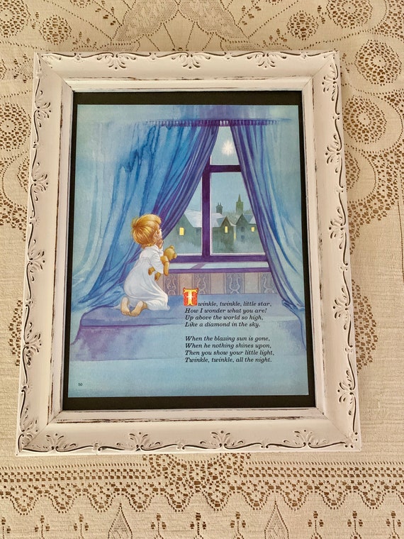 Stupell 'Twinkle Twinkle, Good Night Sleep Tight' Wall Plaque - 10x15 Inches, MDF Wood, Ready To Hang, Kids Room Decor