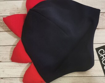 Stel. Dino hoed en buis sjaal dinosaurus warme herfst winter cap