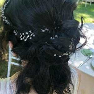 Bridal Hair Accessories, Wedding Hair Accessory, Wedding, Delicate, Hair Accessory, Silver, Gold, Rose Gold Wedding Hair Accessories