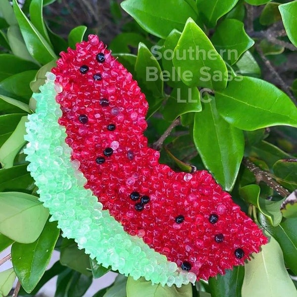 Watermelon Candle Etsy