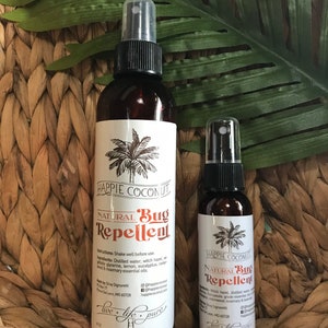 Natural Bug Repellent 8oz Organic, All-natural Mosquito spray Chemical Free Bug Spray No Se Um Repellent Bugs image 5