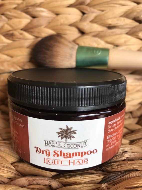 Dry Shampoo: Arrowroot Powder, Kaolin Clay - Light Hair