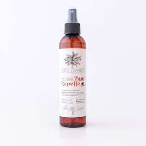 Natural Bug Repellent 8oz Organic, All-natural Mosquito spray Chemical Free Bug Spray No Se Um Repellent Bugs image 1