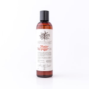 Hair Repair Oil - Beard Oil- Deep Conditioner - Scalp Treatment - Split Ends - Hair Growth- Moringa - Castor Oil