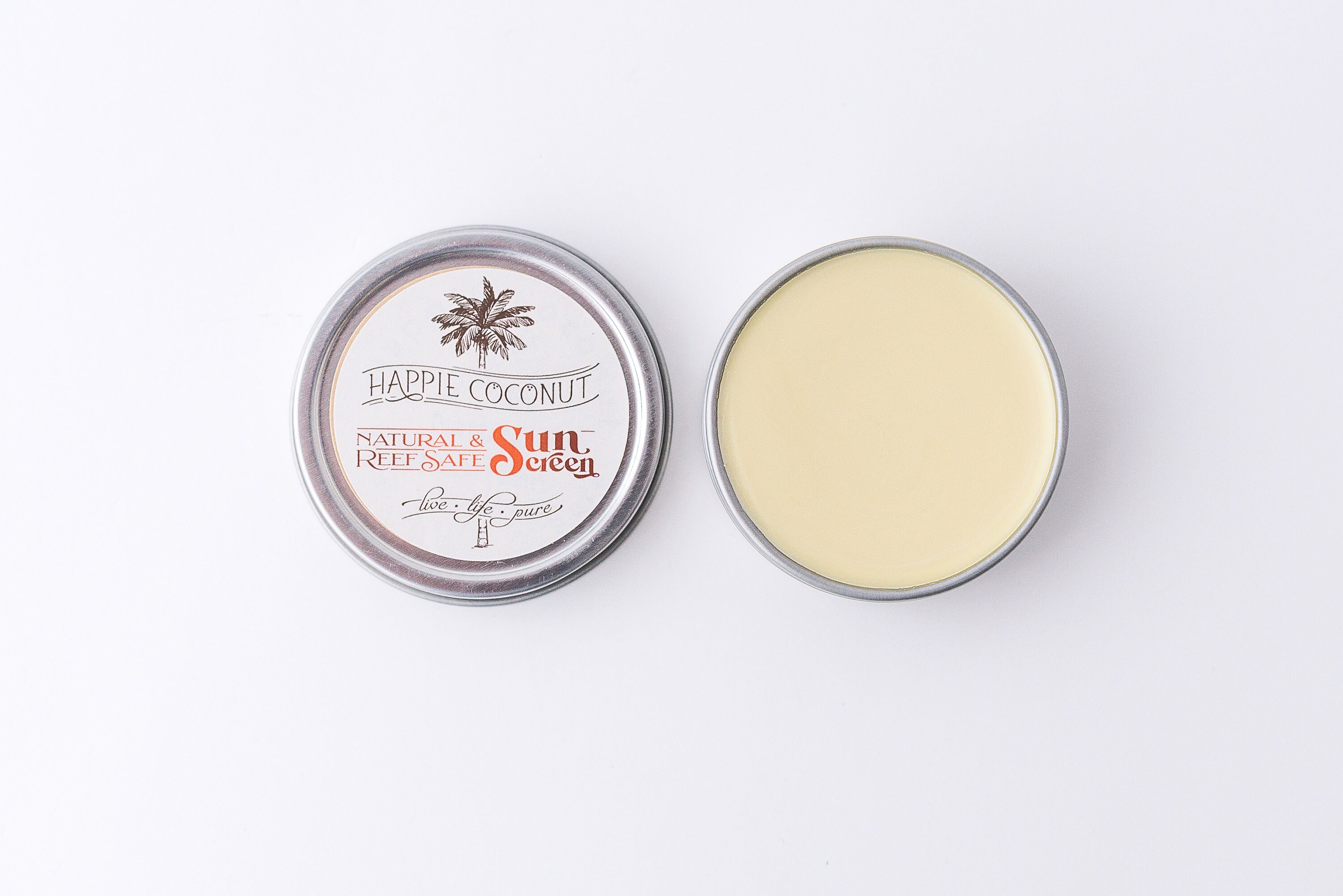 Natural Sunscreen -Happie Coconut Organic Sunscreen - Allnatural Sunb…