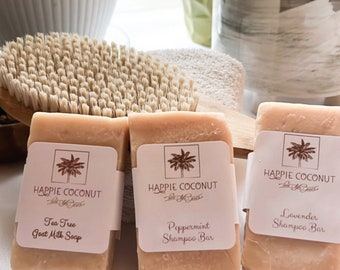 Shampoo Bar Goat Milk Soap - All Natural Soap - Handmade Soap - Handcrafted Soap - Sensitive Skin