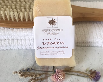 Introverts Goat Milk Soap - All Natural Soap - Handmade Soap - Handcrafted Soap - Sensitive Skin So