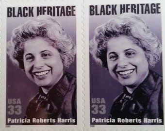 Patricia Roberts Harris*Black Heritage Series*US Postage Stamps*Unused Mint Condition*Scott #3371*Pane of 20*Woman Memorabilia Collectible