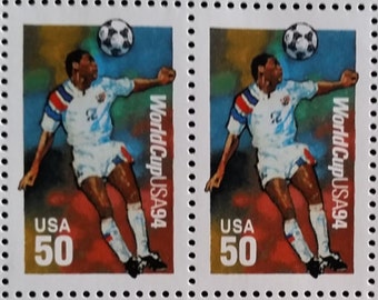 1994 World Cup Soccer Championships*US Postage Stamps*Unused Mint Condition*Scott #2836*Pane of 20* Sports Collectible Memorabilia
