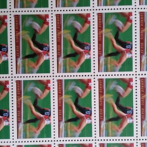 Summer SportsRunning RaceUS Postage StampsUnused Mint ConditionScott 3397Pane of 20Sports Collectible Memorabilia image 2