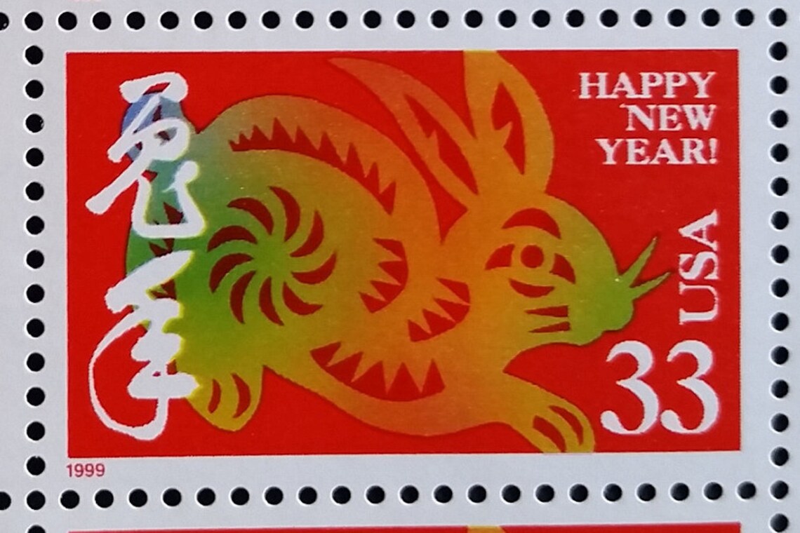 Year of the RabbitHareChinese New YearCollectible | Etsy