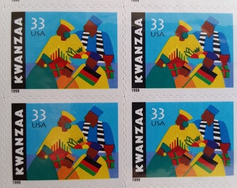 Kwanzaa*First Fruits of the Harvest*US Postage Stamps*Unused Mint Condition*Scott 3368*Pane of 20*African Collectible Memorabilia