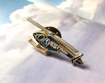 Helicopter Lapel Pin | Etsy
