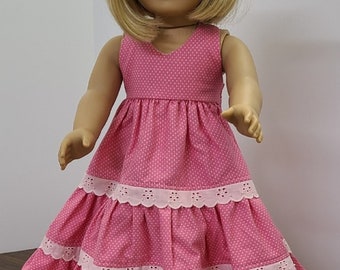 A Day At The Beach in a Sundress for an 18 inch doll