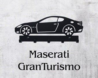 Maserati GranTurismo, wieszak na klucze, pomysł na prezent, auto, samochód, dekoracja, ozdoba