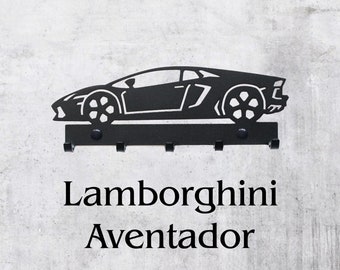 Aventador, Key Rack, hanger, design, gift, idea, car, laser cut