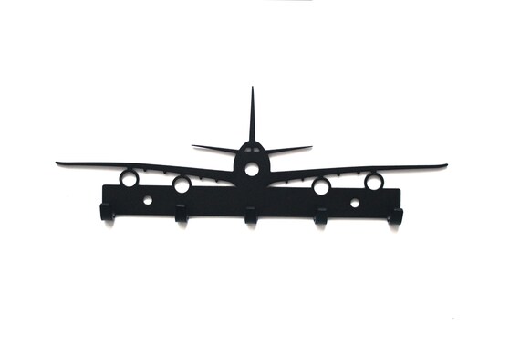 Boeing 747 Jumbo Jet Key Rack hanger design gift idea | Etsy
