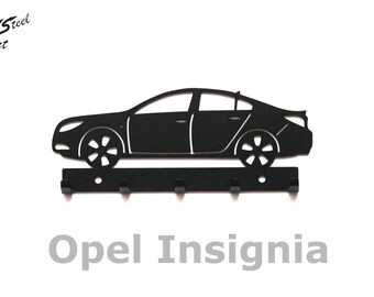 Insignia Key Rack, hanger, design, gift, idea, car, laser cut