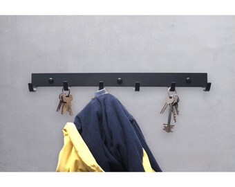 Entryway coat rack, Metal rack, Hanging Coat Rack, Wall hanger, wall art, Coat hanger wall Key Rack, hanger, design, home decor, gift