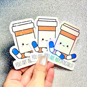Indispensable Pharmacy Sticker: Funny Pharmacist Gift