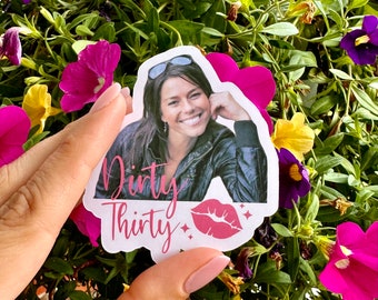Custom Birthday Party Stickers, Personalized Celebration Favors (10 Pack)