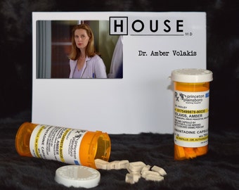 TV Show House MD Screen Accurate Replica "Amber Volakis" Candy Prop Bottle