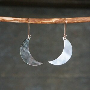 Crescent Moon Earrings - different color – OfelWay