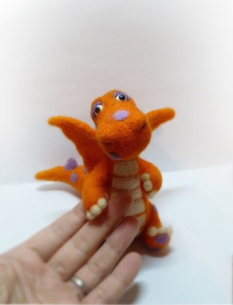 PDF TUTORIAL Needle Felted Dragon Tutorial Dragon Needle Etsy