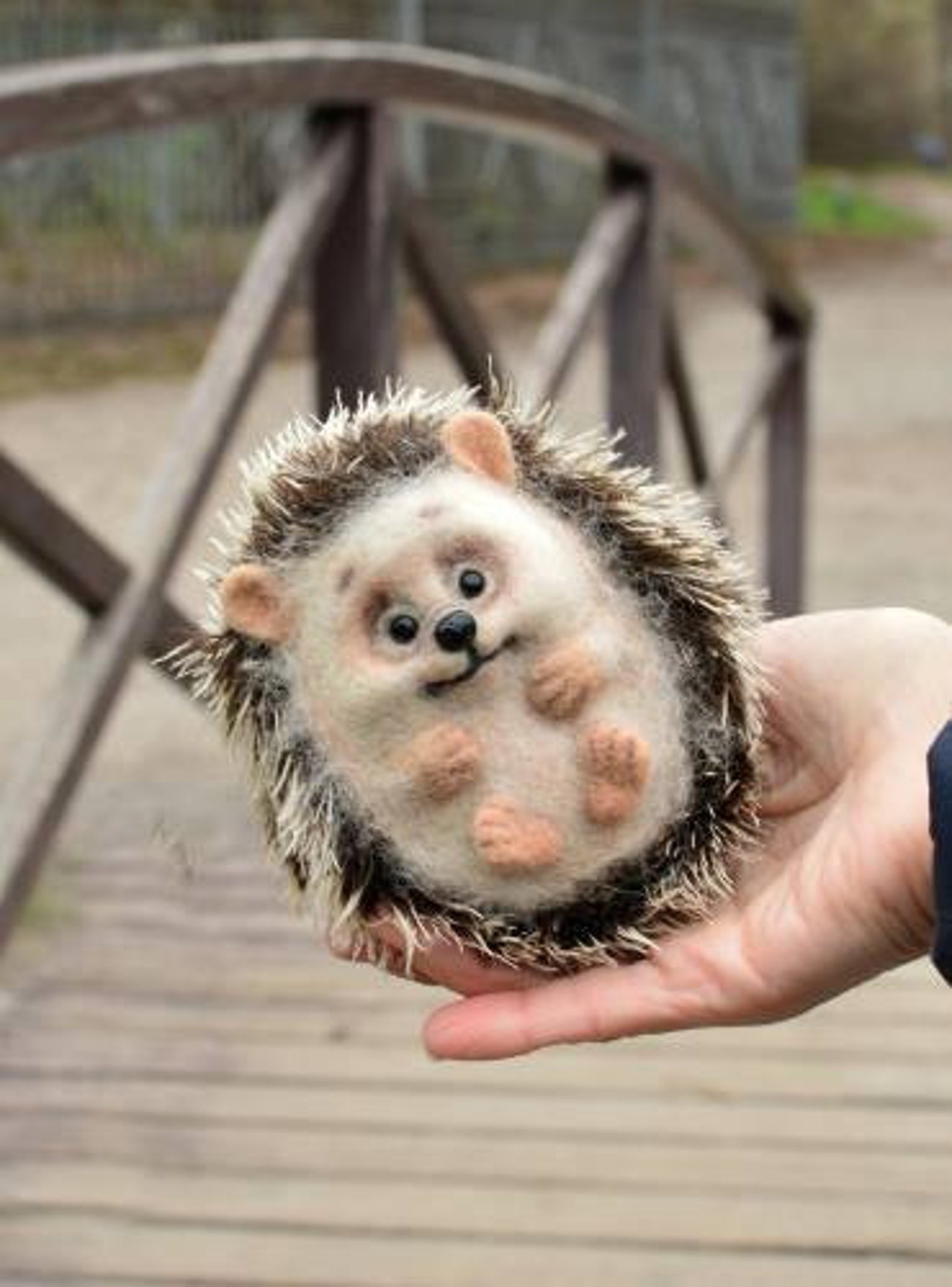 Sculpture Hedgehog Collectible Figurine Hedgehog Figurine Etsy