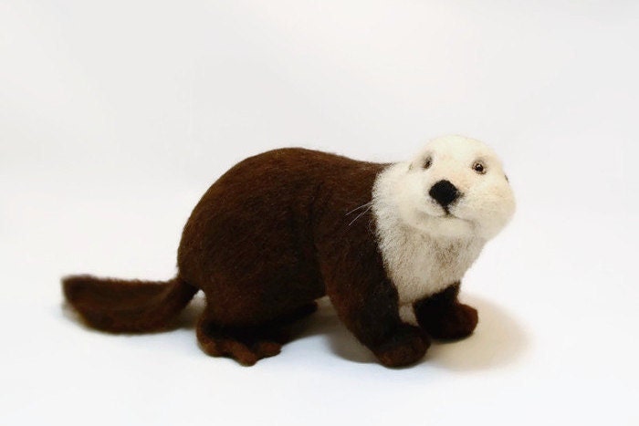 Sculpture sea otter Figurine otter Gift for Birthday Collectible sea otter Sculpture Kaplan Sculpture animal otter Gift for him Gift for her