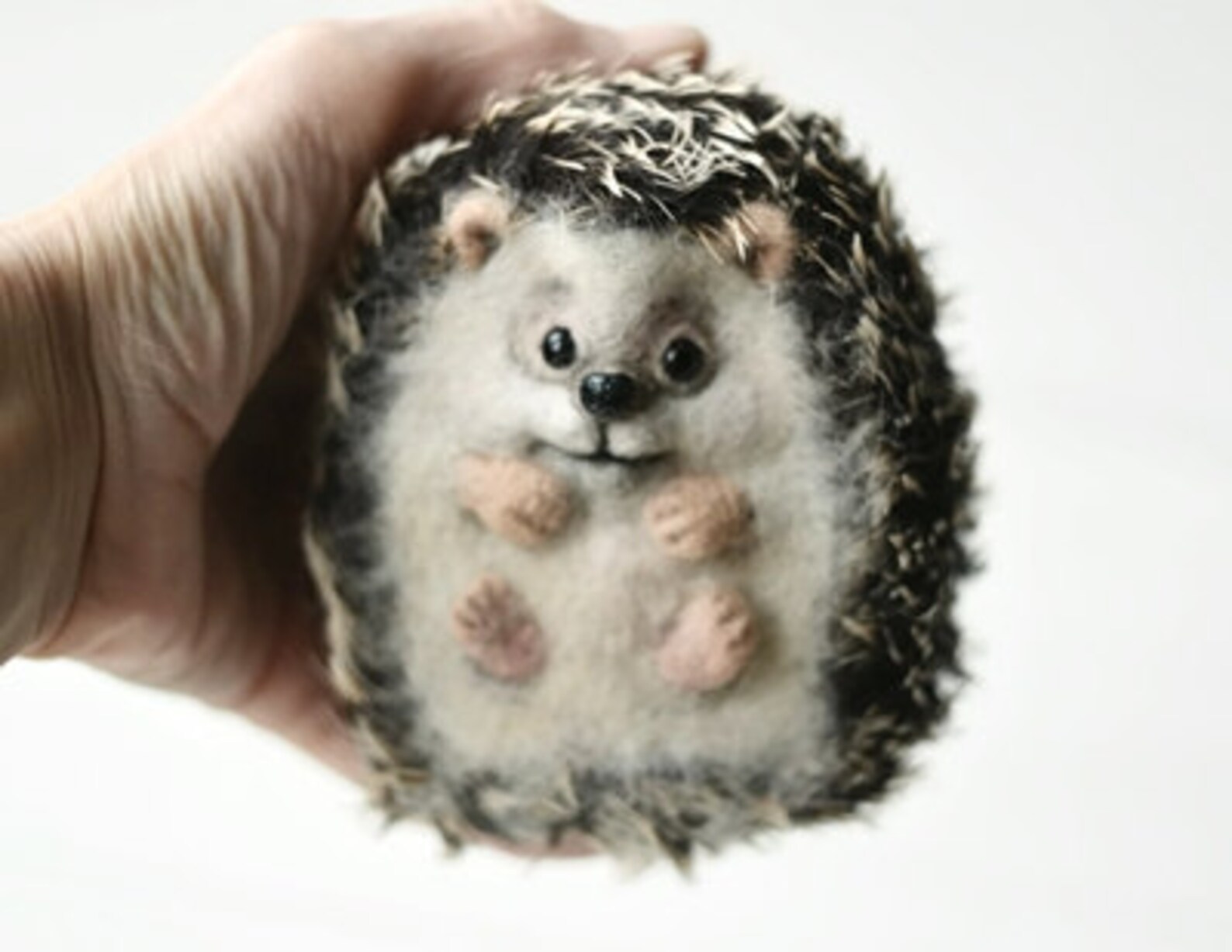 Sculpture Hedgehog Collectible Figurine Hedgehog Figurine Etsy