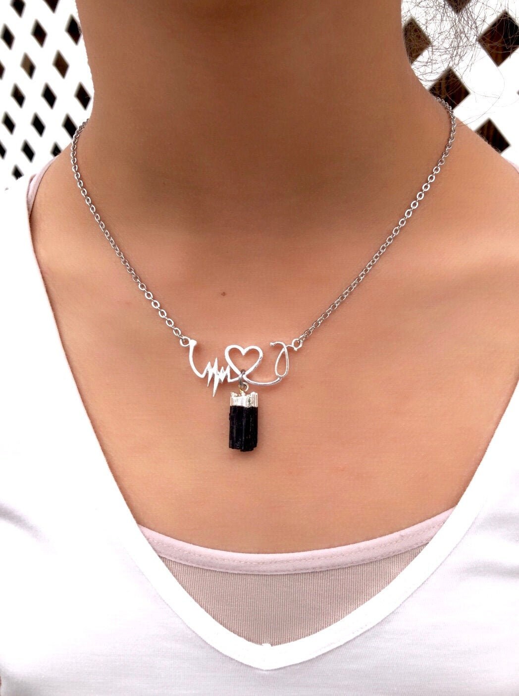 epic jewelry blackheartpendantnecklace