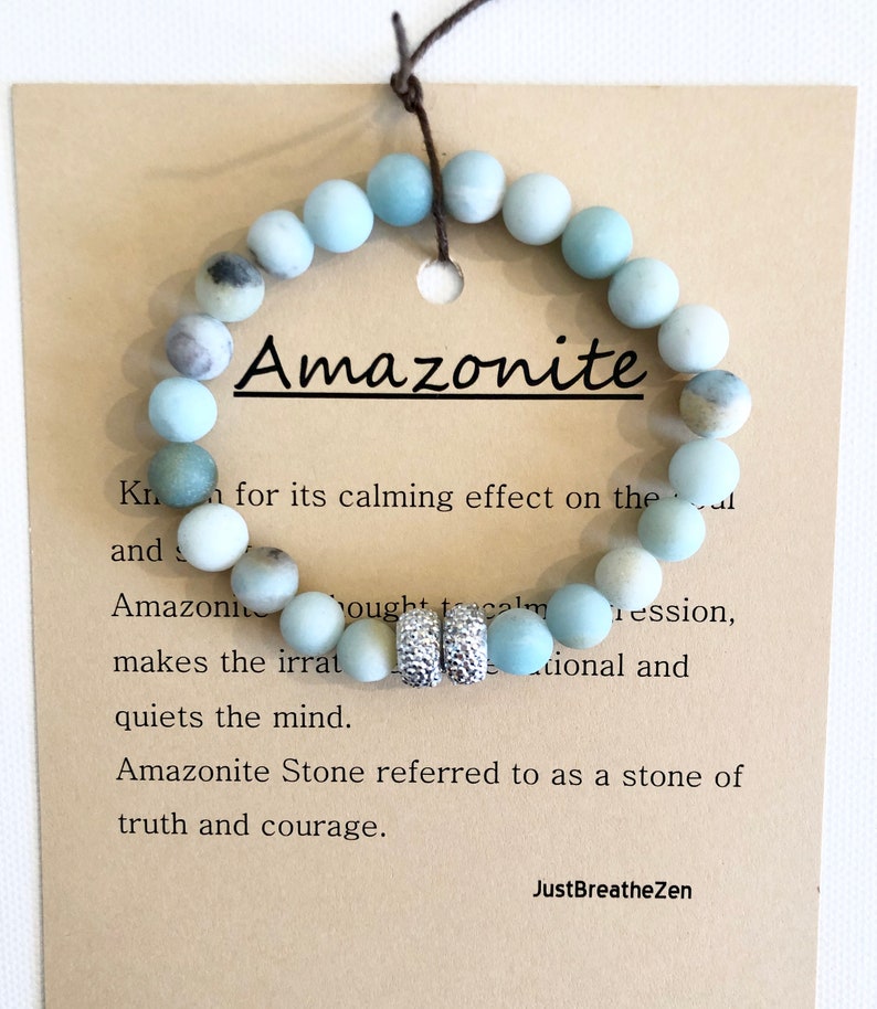 Amazonite Bracelet Reiki Bracelet Amazonite Healing Bracelet Healing Stone Bracelet Amazonite Stone Bracelet Amazonite Jewelry Jewelry Bracelets Somoto Cz
