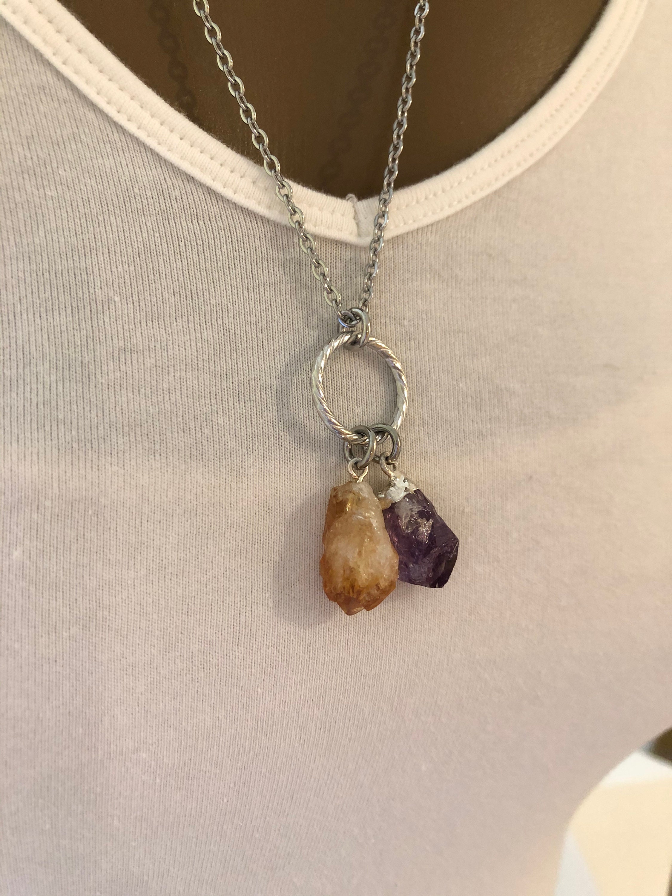 Kobe Bryant Necklace Gemstone Necklace Healing Grief Etsy