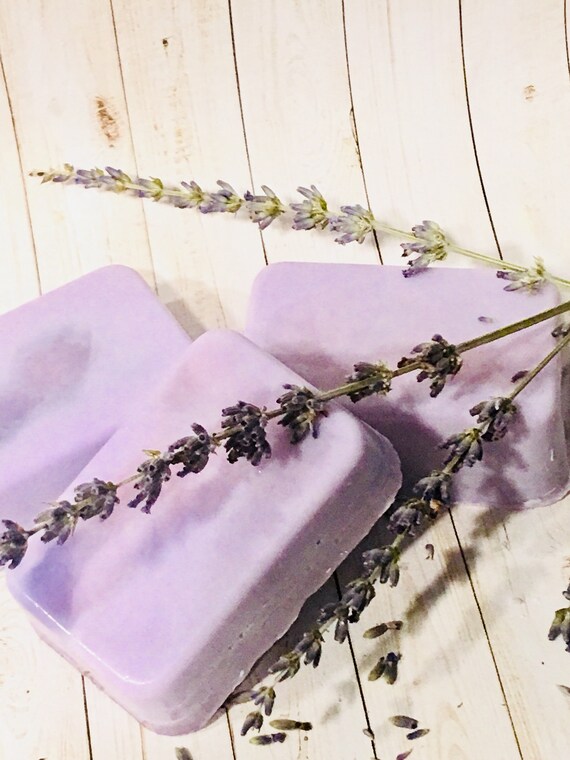 Lavender Soap Goat's Milk Shea Cocoa Butter Glycerin Etsy