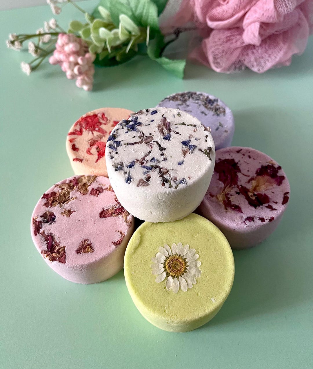 Shower Steamer Bath Bomb 4 Oz Gift - Spa Bath Soak Gift Box ...