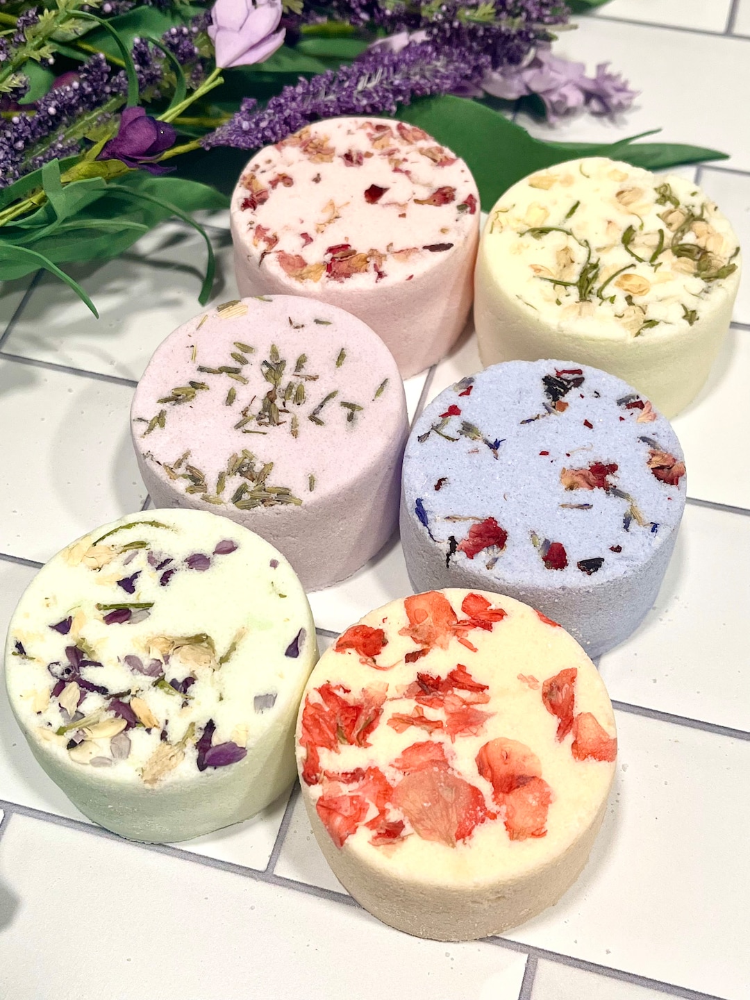 Shower Steamer Bath Bomb 4 Oz Gift Spa Bath Soak Gift Box Etsy