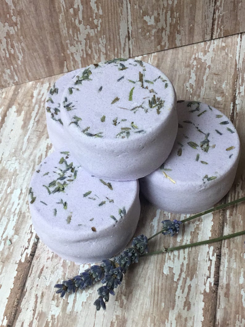 Lavender Shower Steamers Lavender Bathbomb Shower Steamers Etsy