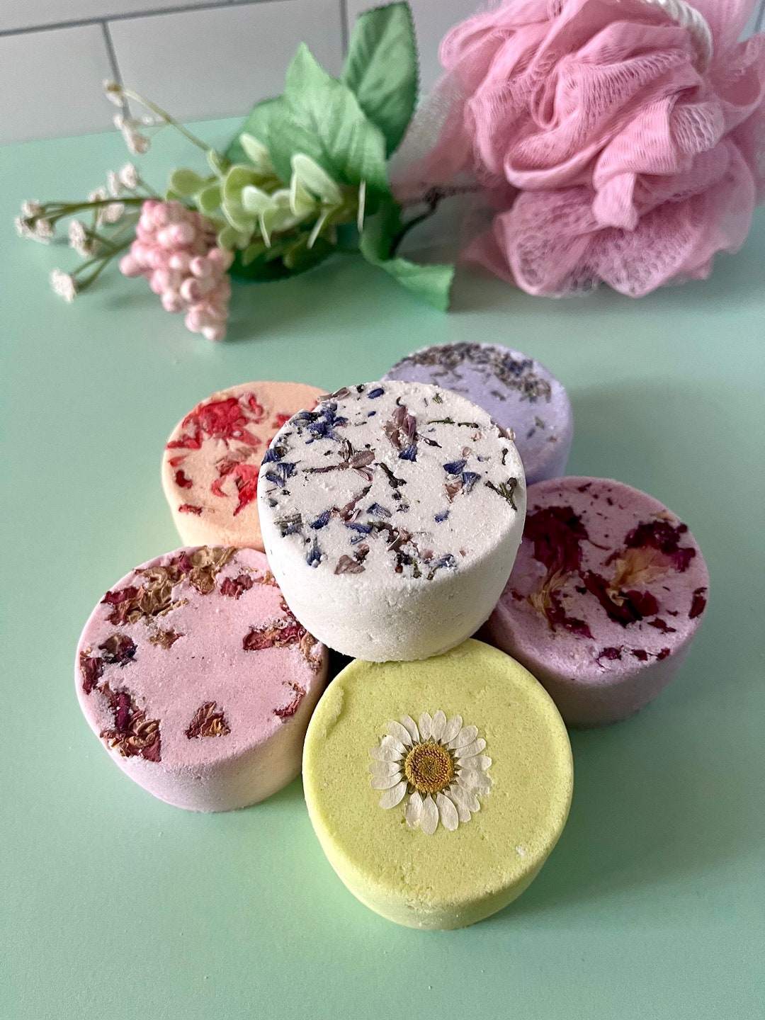 Shower Steamer Bath Bomb 4 Oz Gift Spa Bath Soak Gift Box Aromatherapy Wellness Shower Bombs