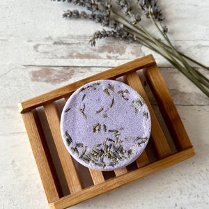Lavender Shower Steamers - Lavender Bathbomb Shower Steamers - Aromatherapy Shower Bombs - 4 oz Bathbomb Spa Shower Melts - Shower Favors image 2