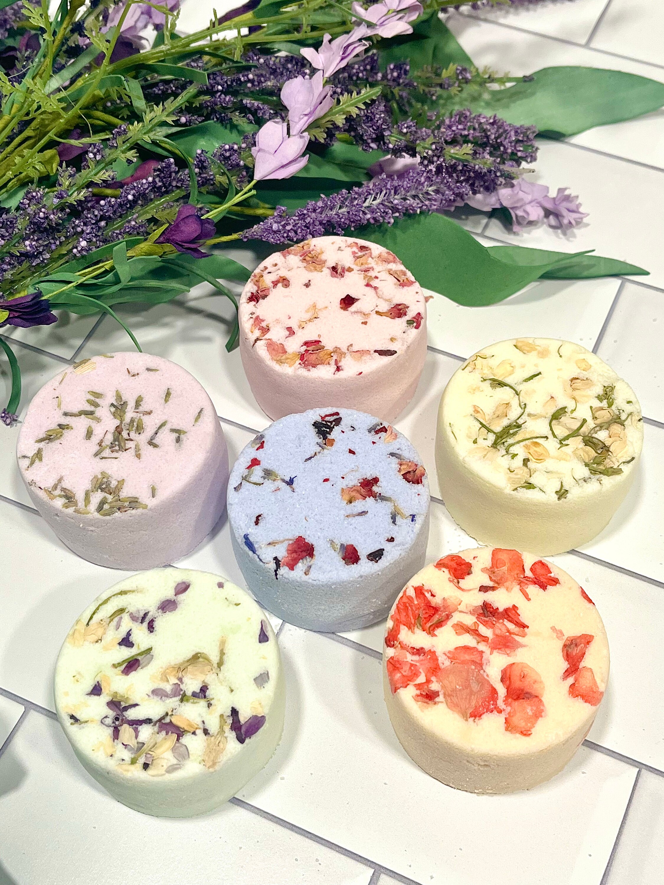 Shower Steamer Bath Bomb 4 Oz Gift Spa Bath Soak Gift Box Etsy