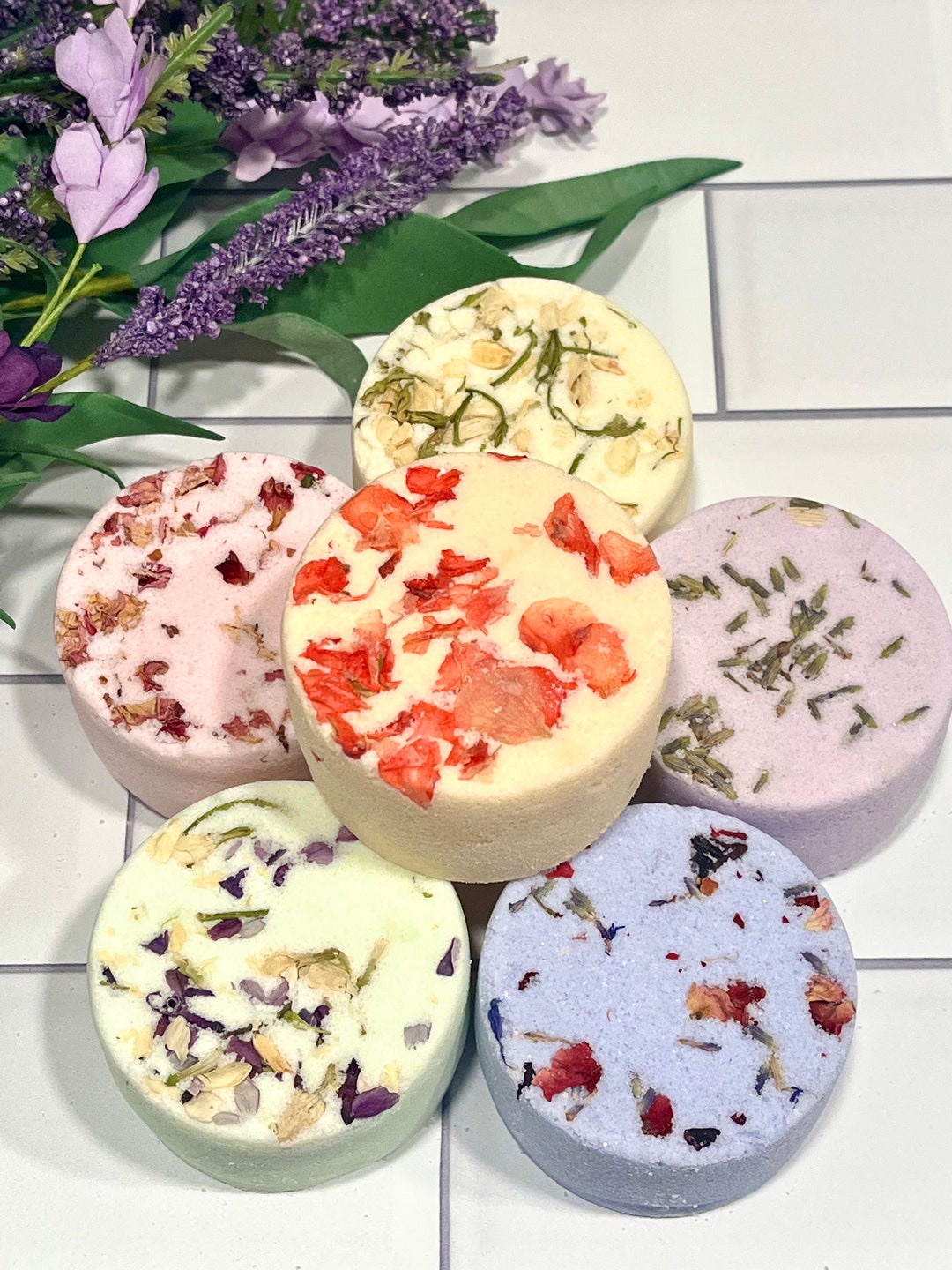 Aromatherapy Shower Steamer Natural Bath Bombs Home Spa Zen Etsy