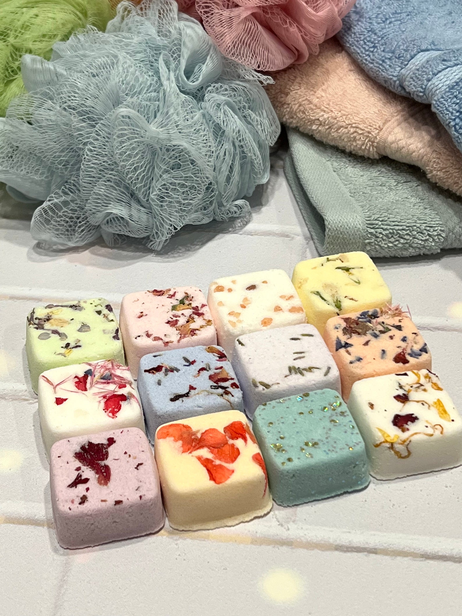 Bath Bomb Spa Gift Set of 12 Natural Botanical Bath Bombs Etsy