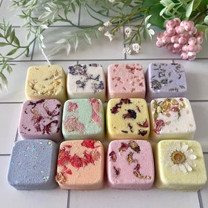 Bridal Shower Favors, Mini Bath Bomb Gift Set, Bath Bombs, Bath Bomb Melts Set of 12, Gift for Your Girls, Spa Gift for Her image 2